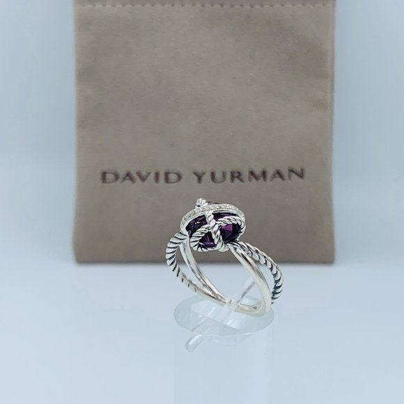 David Yurman Jewelry - David Yurman Cable Wrap Ring with Amethyst